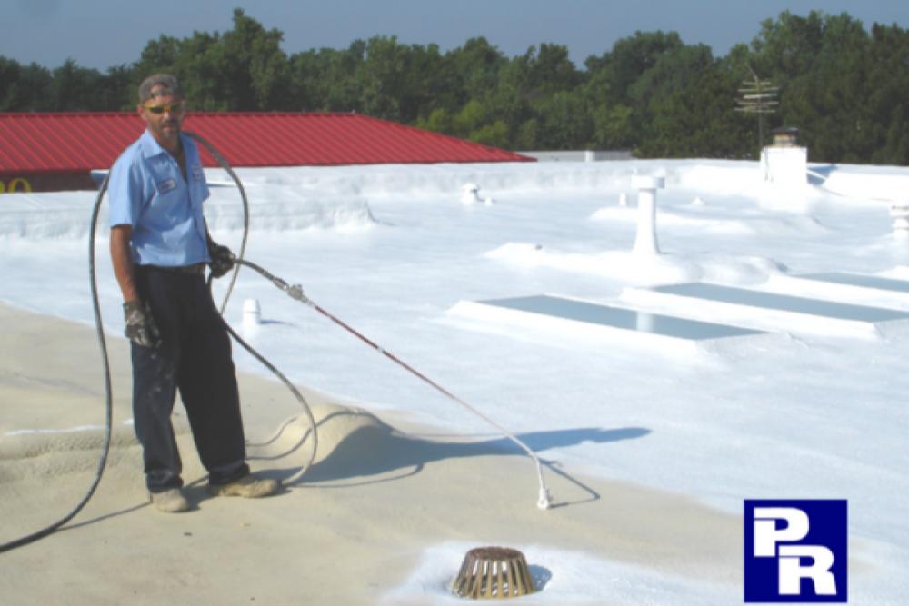 Spray Foam roof in OKC