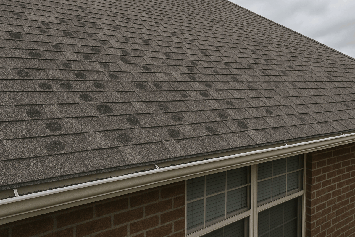 Hail Damage Roof Repair in Oklahoma City Hail Damage Roof Repair in Oklahoma City